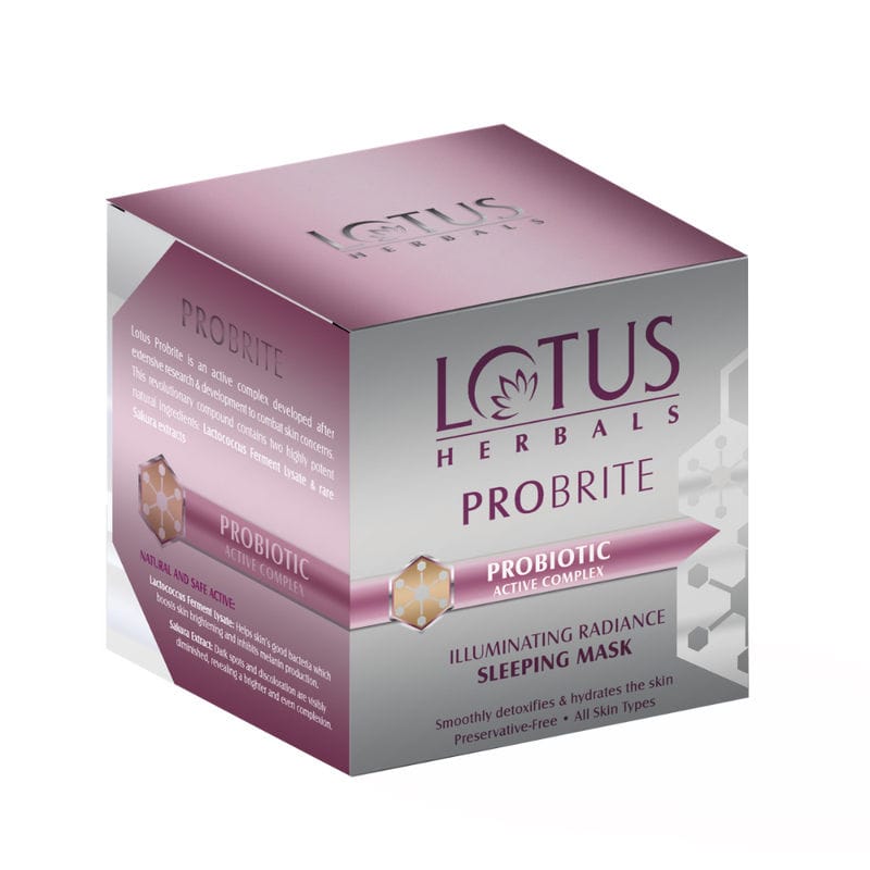 Lotus Herbals - Probrite Illuminating Radiance Sleeping Mask (50gm)