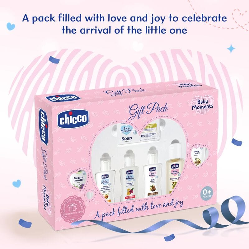 Chicco - Baby Caring Gift Set 0+ Months (Pink)