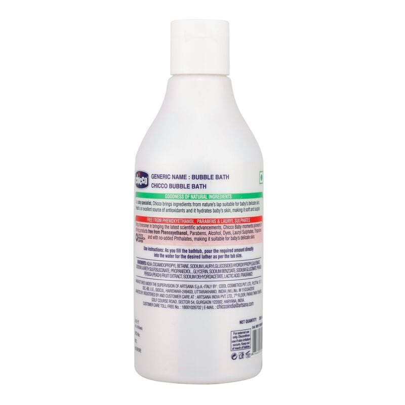 Chicoo - Bubble Bath with Peach Extracts (300ml)