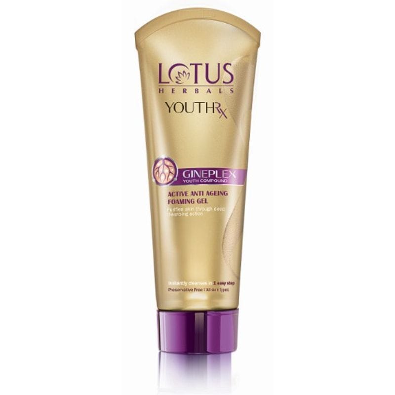 Lotus Herbals - Gineplex YouthRx Active Anti-Ageing Foaming Gel (100g)