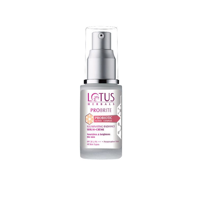 Lotus Herbals - Probrite Illuminating Radiance Serum+Crème SPF 20 PA+++ (30mL)