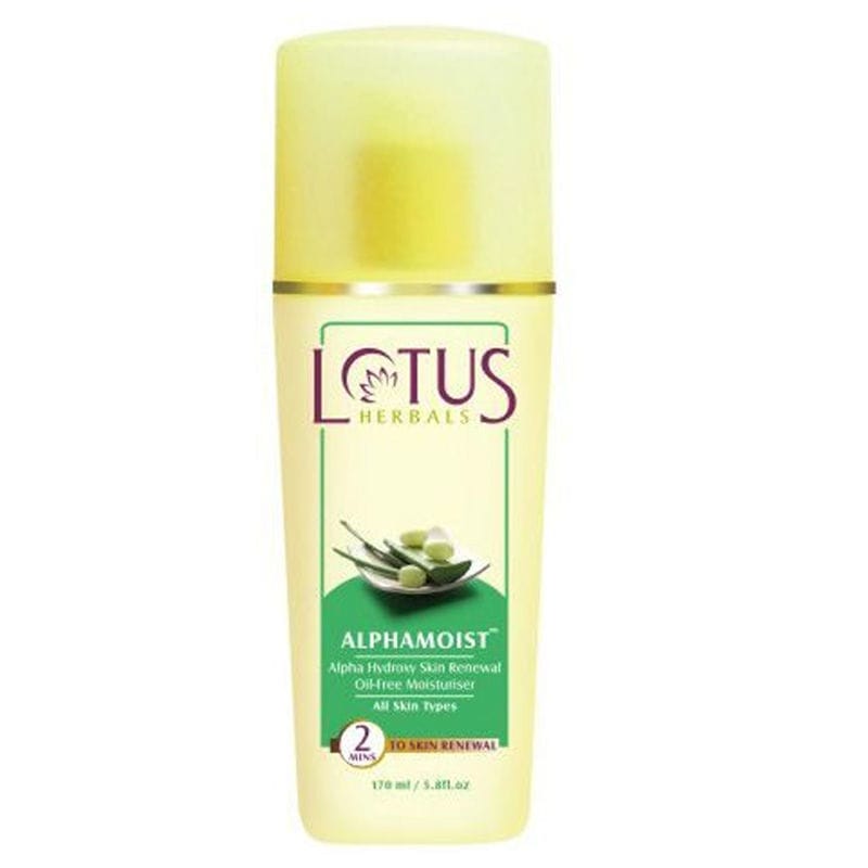 Lotus Herbal - Alphamoist Alpha Hydroxy Skin Renewal Oilfree Moisturiser