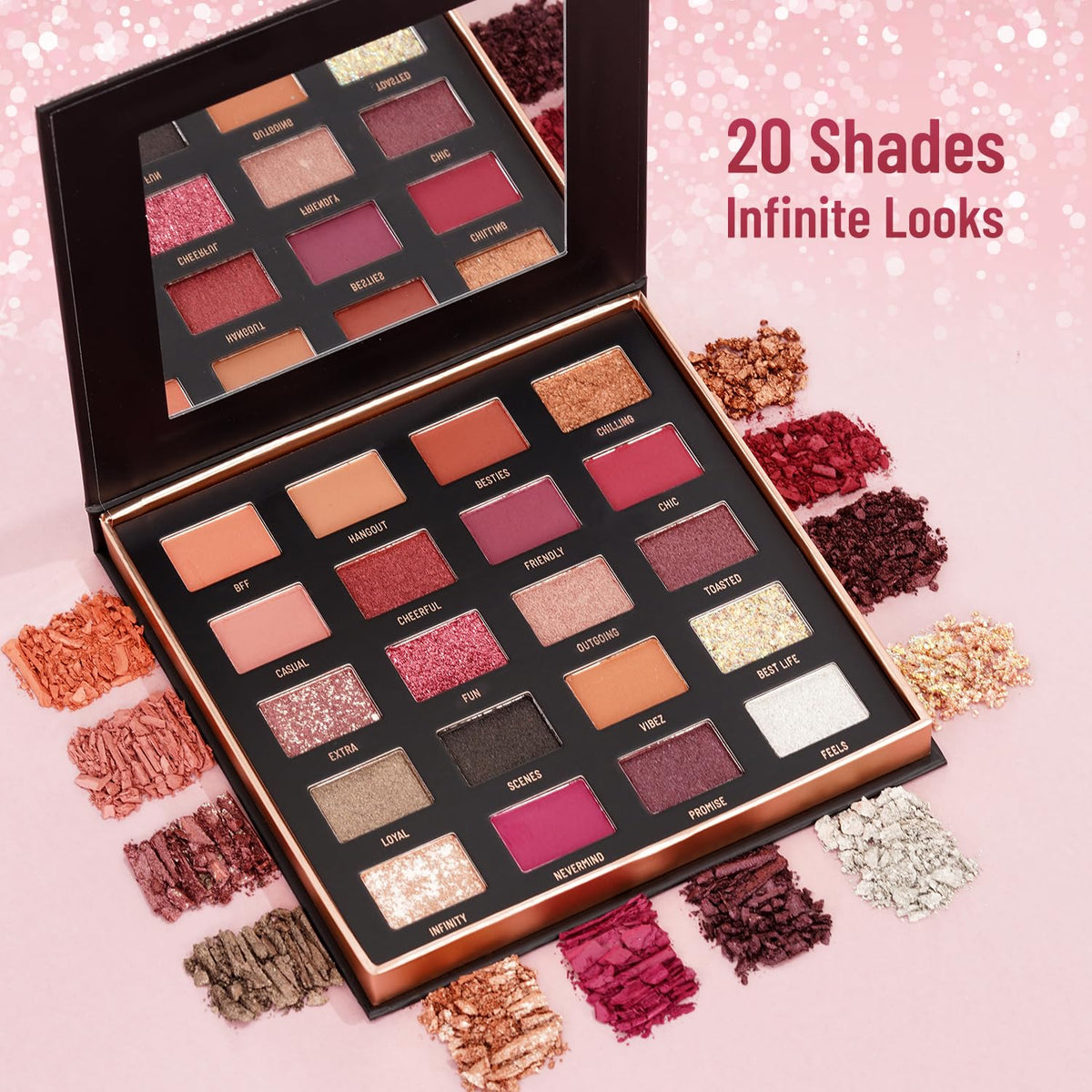 Swiss Beauty Power Stage Eyeshadow Palette (Mystic Glam)