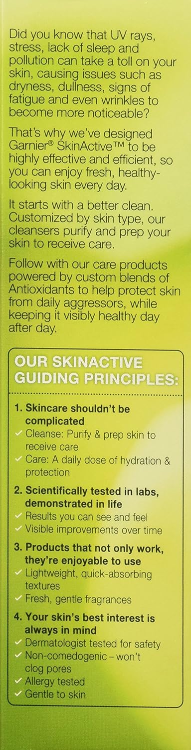 Garnier SkinActive Miracle Anti-Fatigue Wake-Up Hydra-Gel Moisturizer, Flui