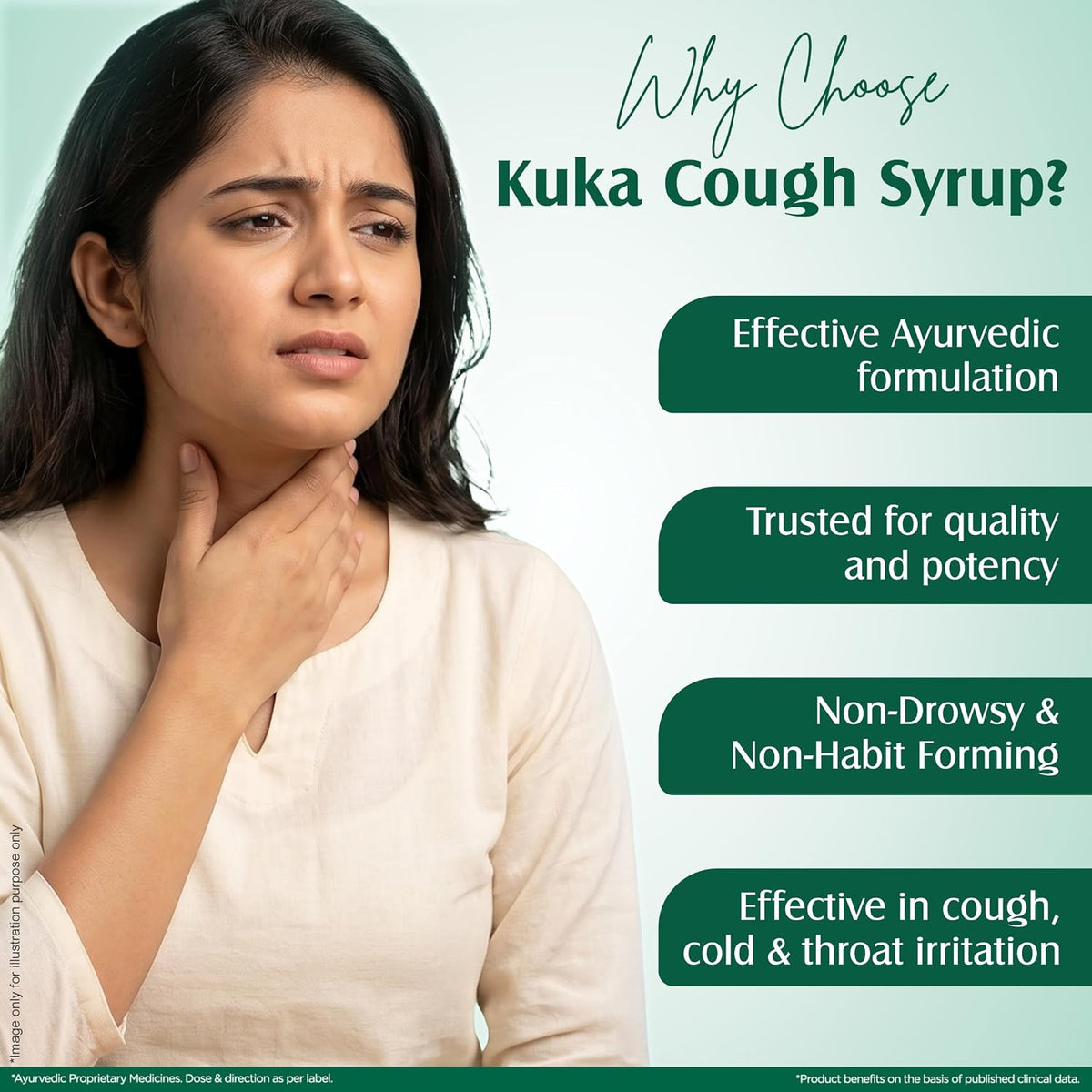 Multani Kuka Cough Syrup 200ml | Get Ayurvedic Relief from Throat Issue, Chest Congestion, All Types Of Cough & Cold | Goodness Of Tulsi, Pippali, Satpudina & O