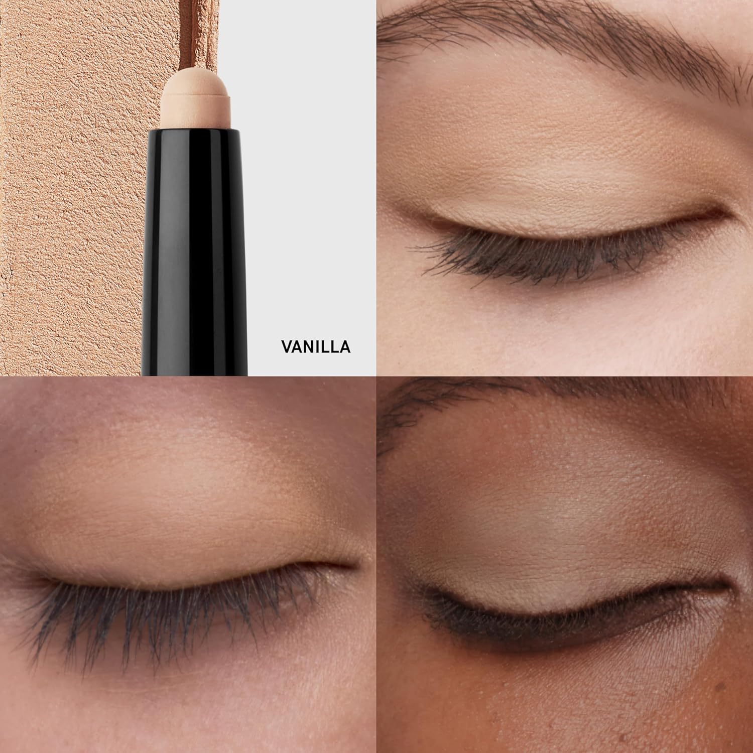 Bobbi Brown Long-Wear Cream Shadow Stick | 24-Hour Eyeshadow Stick | High-Pigment, Buildable Shades with Three Finishes Color:02 Vanilla (A warm cream, matte) Configuration:Standard Size - 0.05 Ounce