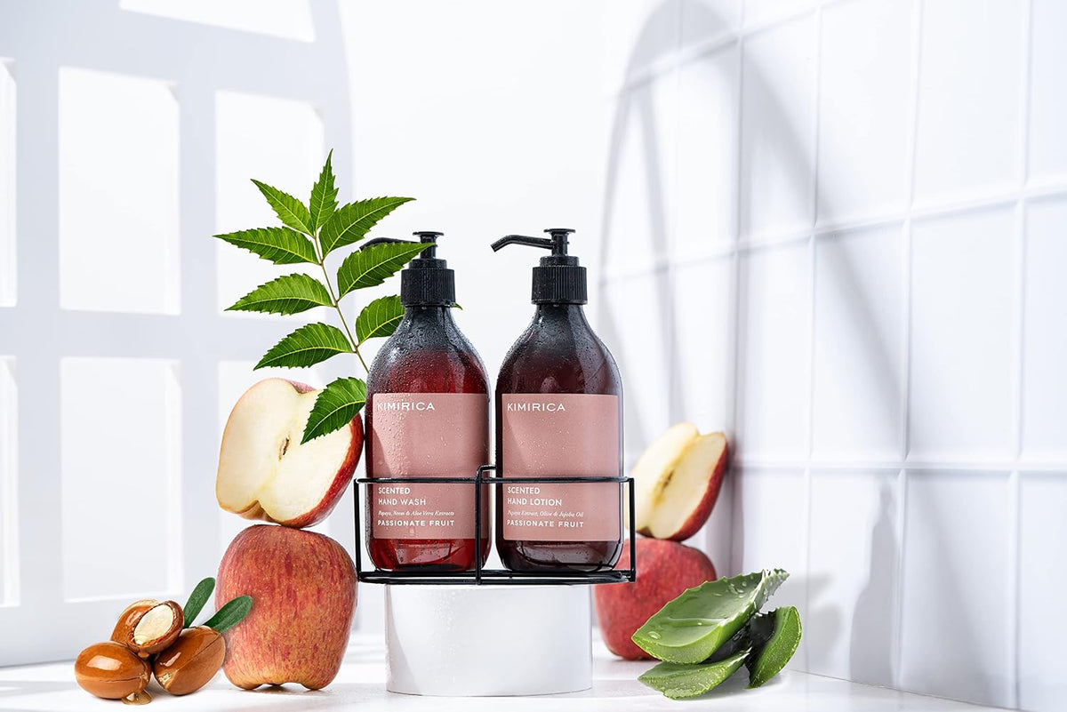Kimirica Hand Wash 300ml | Delicate Floral Fragrance | Hydrating Formula Clear Gel Texture | Handwash For Deep clean and Moisturize hand 100% Vegan & Paraben Fr