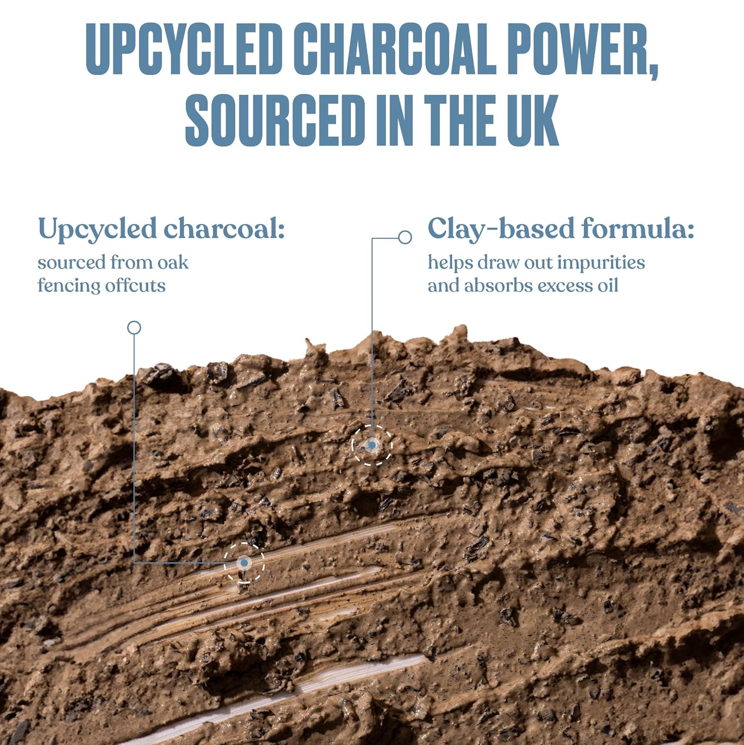 The Body Shop Charcoal Pore-Minimizing Mask | Clay-Based Exfoliating Face Mask | Absorbs Excess Oils & Draws Out Impurities, All Skin Types, 75 ml / 3.0 oz