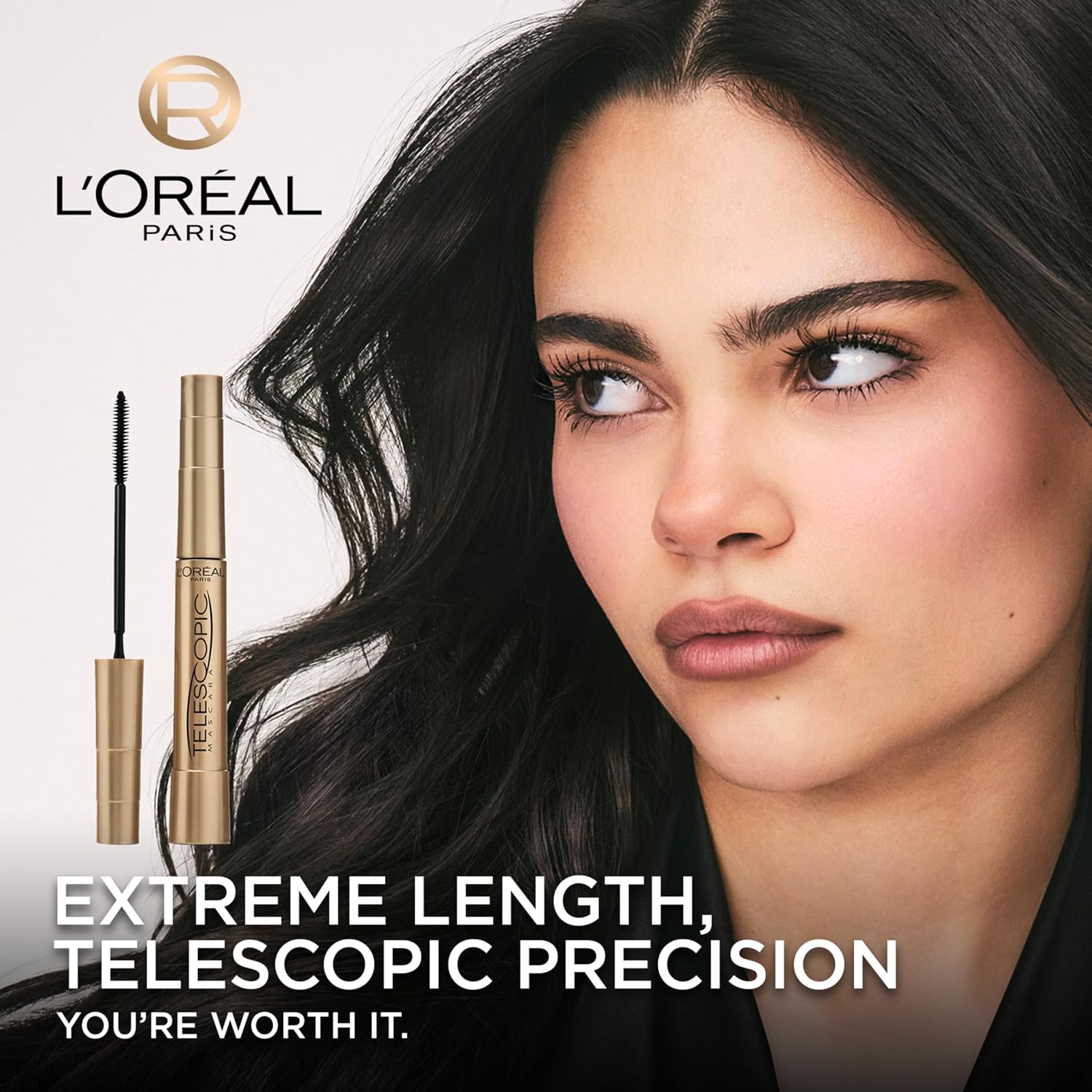 Loral Paris Telescopic Original Mascara, Blackest Black, 0. 27 Fl. Oz.