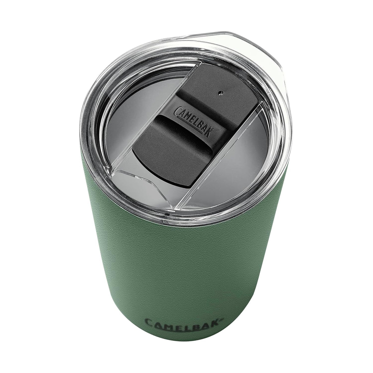 CamelBak Tumbler Stainless Steel Drinkware 16oz, Moss Green