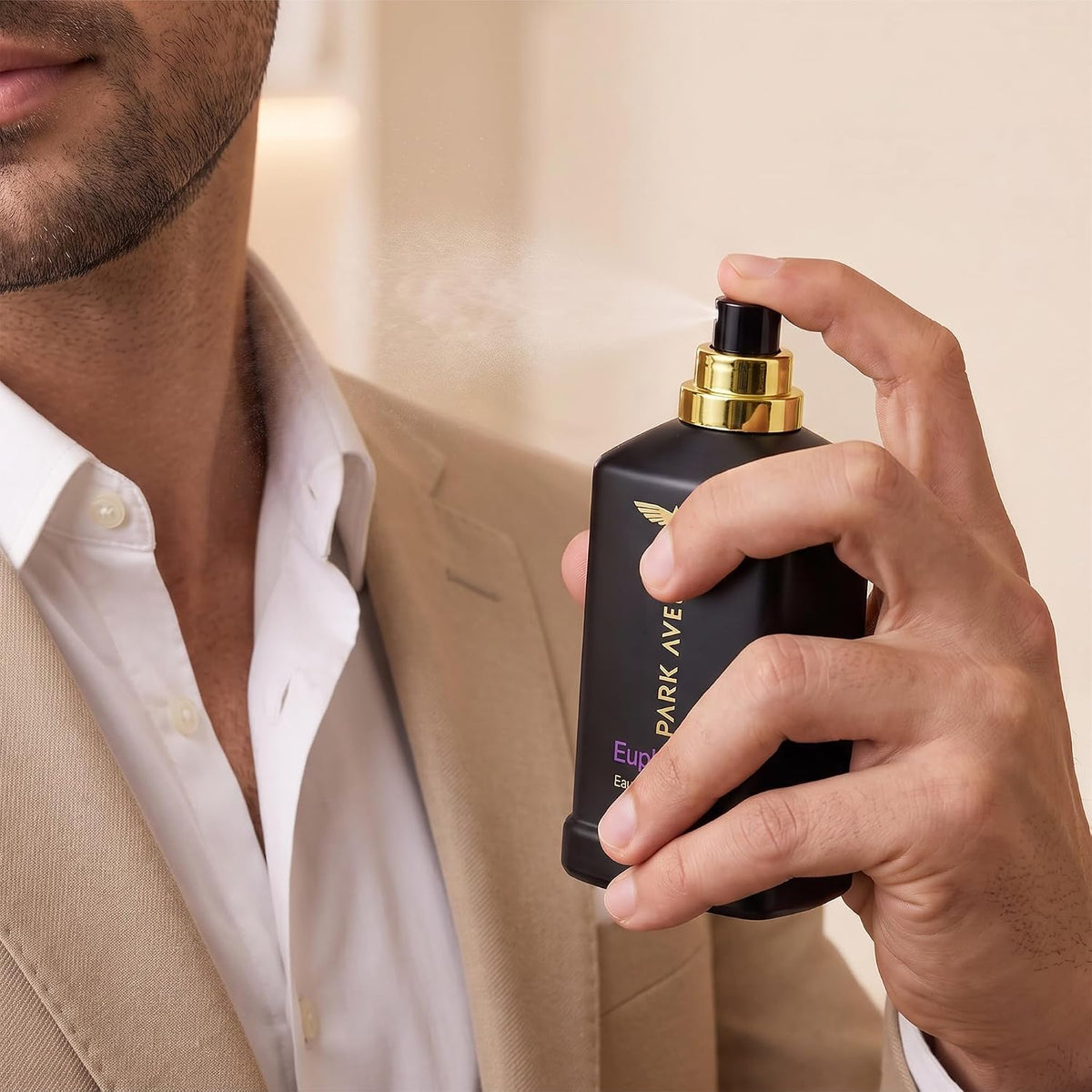 Park Avenue Euphoria, Eau De Parfum Men, 100ml | Long Lasting Perfume for Men | Premium Luxury Fragrance Scent | Aromatic Blend of Amber & Musk | Suitable for E