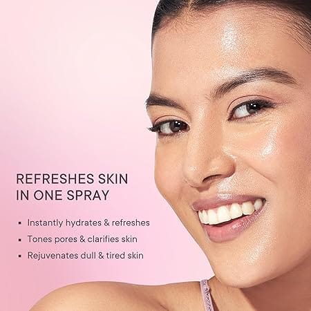 Quench - Brightening Face Mist Toner for Glowing Skin with Cherry Blossom & Hyaluronic Acid Instantly Hydrates & Brightens Skin (100ml)