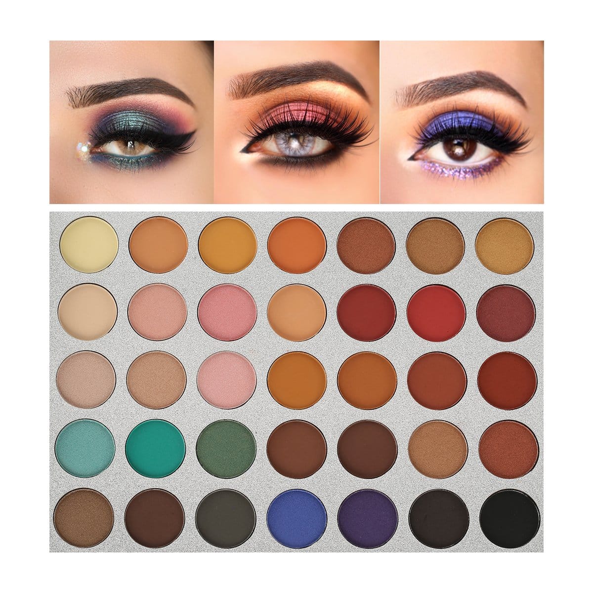 Beauty Glazed - impressed You 35 Colors Waterproof Eye Shadow Palette