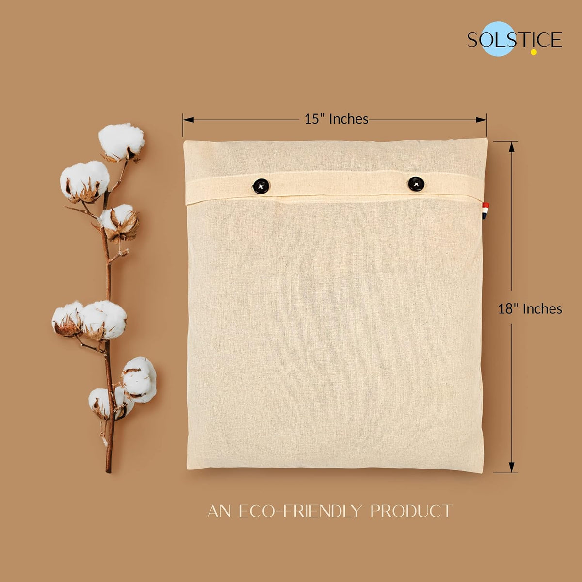 SOLSTICE cotton big saree covers/bags for storage single (18 x 15 Inches) for big silk sarees, lehengas, clothes - set of 6 (With Window)