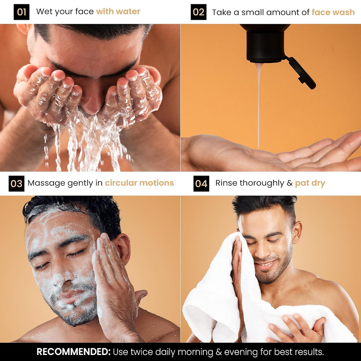 Machismo Ultra Glow Face Wash for Men | Niacinamide & Glutathione Detan Cleanser | Skin Brightening, Cleansing & Oil Control | Removes Dirt, Sweat & Pollution |