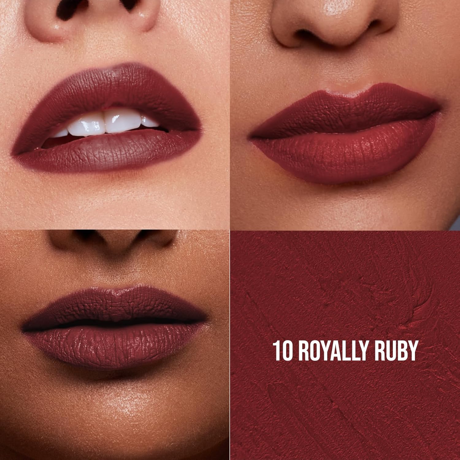 Staze Pout On Lip Crayon Lipstick High Pigment Matte Finish Long-Lasting & Waterproof With Vitamin E & Jojoba Oil Smudgeproof Sharpenable Lip Crayon 10 Royally Ruby 3.5g