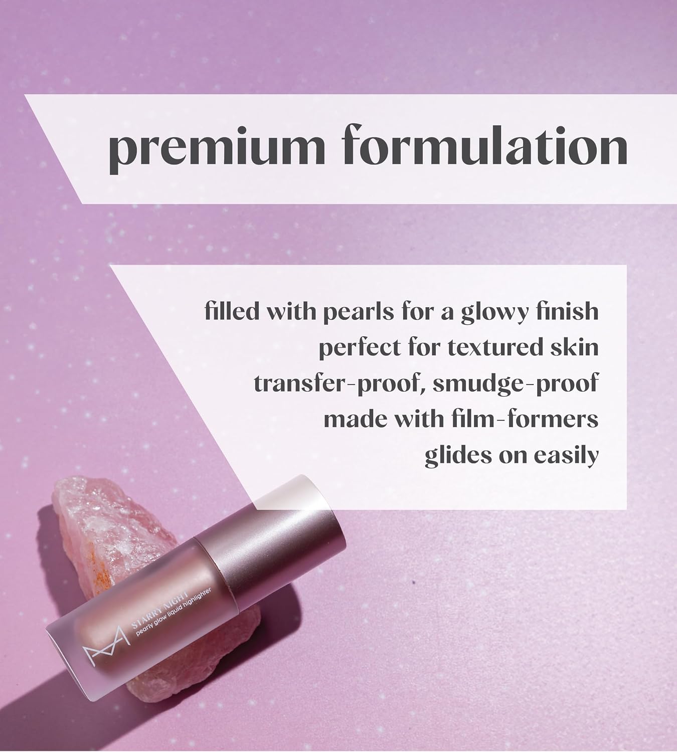 House Of Makeup Liquid Highlighter | High-glow, Smudge-proof Highlighter Makeup For All Skin Tones | 6 ml (Moonlight, 6 ml)
