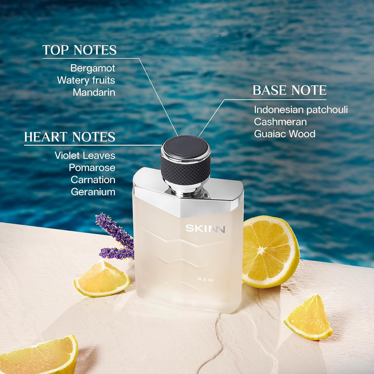 Skinn By Titan | Raw Perfume - 100 Ml | Perfume For Man | Gift for Men | Premium Fragrance | Grooming Essentials | Long Lasting Smell for Men |Fresh, Woody, Spi