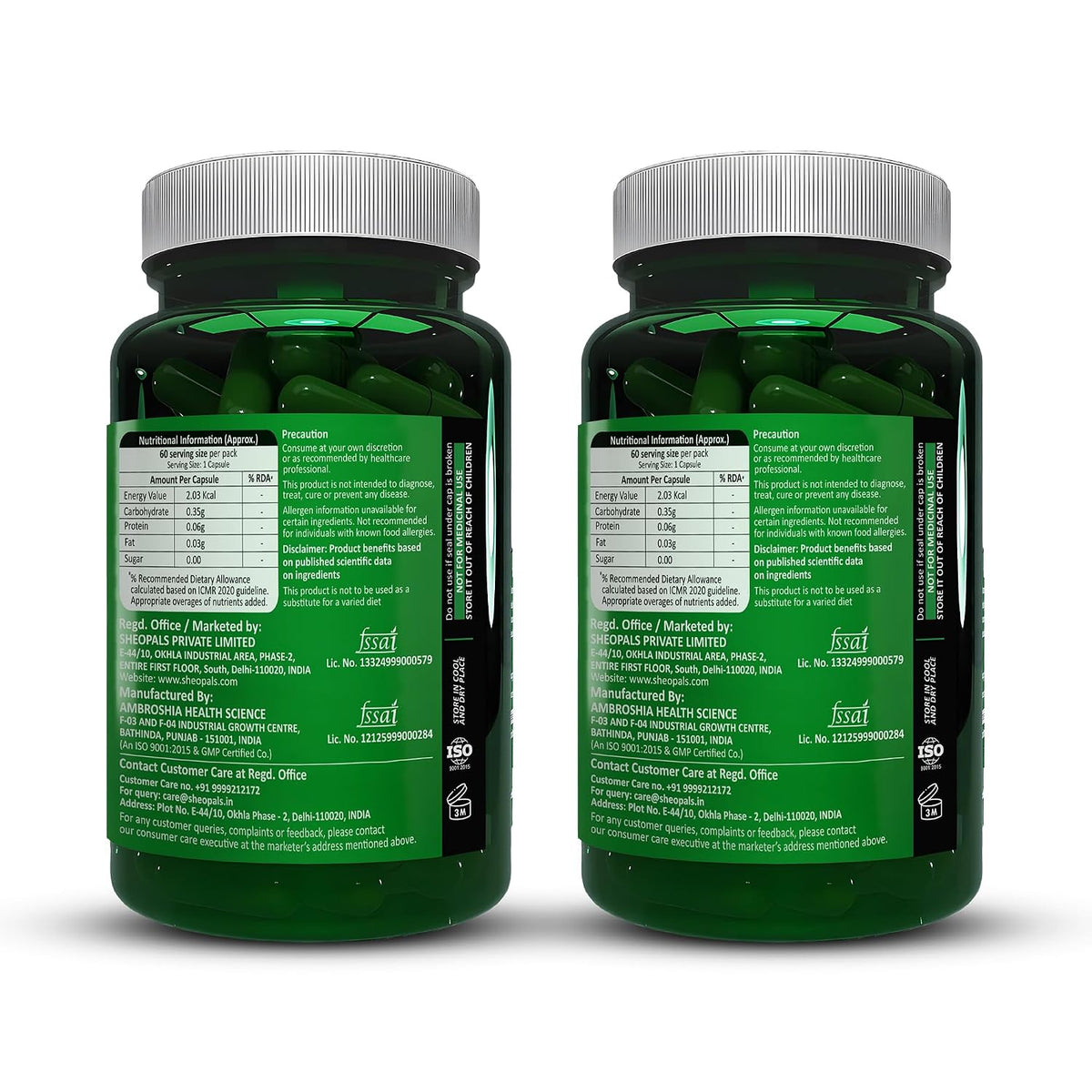 Sheopals Slimo Advance Weight Loss Supplement – Natural Fat Burner with Chlorogenic Acid & Antioxidants – Helps To Boosts Metabolism, Controls Appetite, Burns B