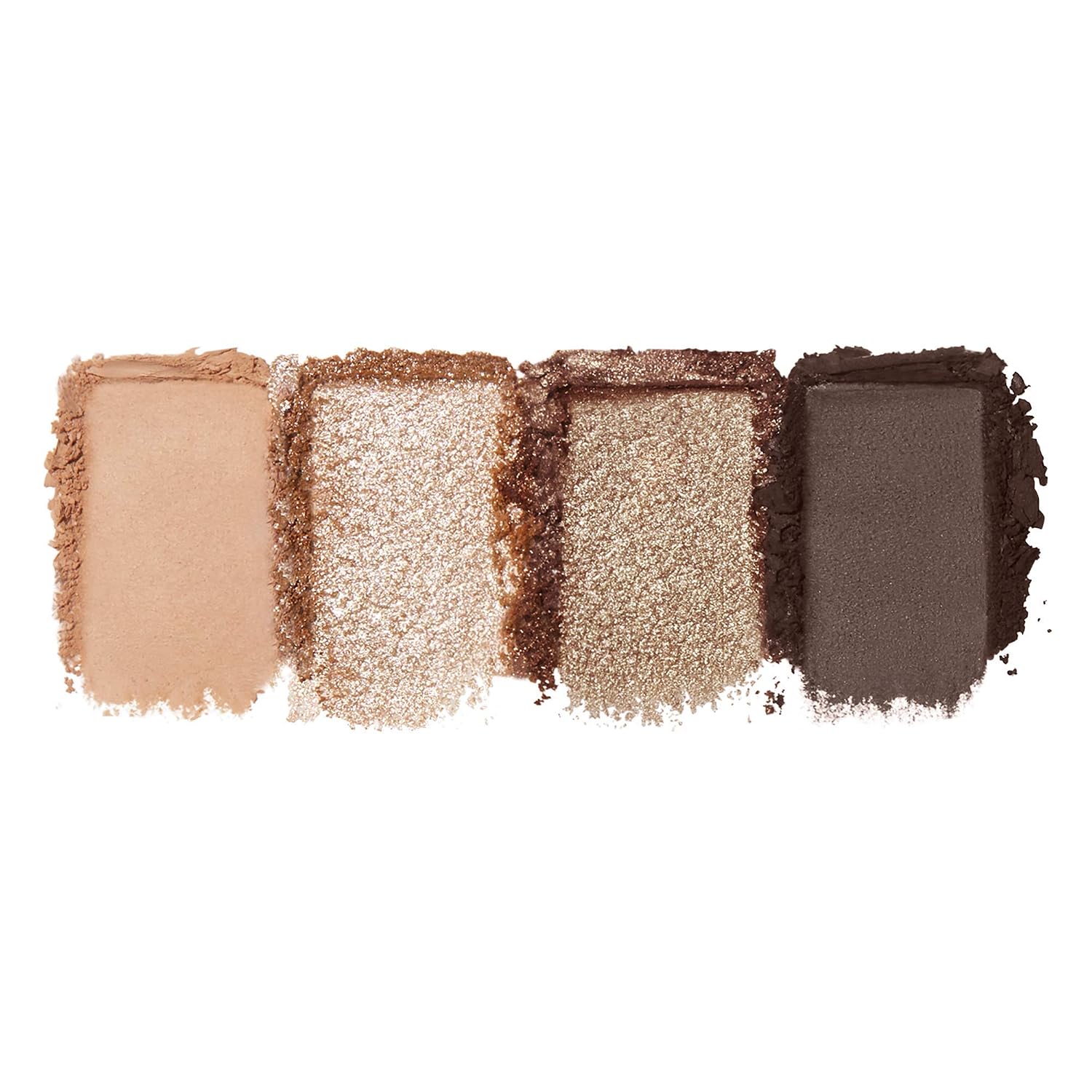 e.l.f. Bite-Size Eyeshadows, Creamy, Blendable, Ultra-Pigmented, Easy to Apply, Cream & Sugar, Matte & Shimmer, 0.12 Oz