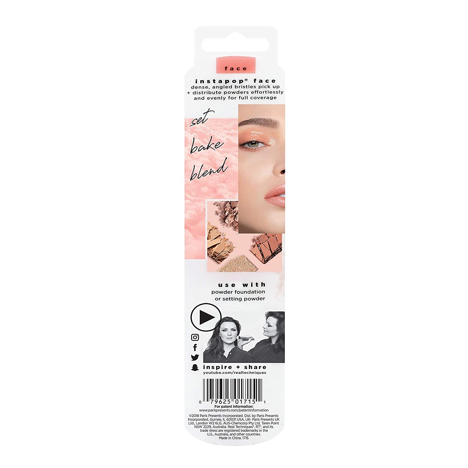 Real Techniques - Insta Pop Face Brush - 01715