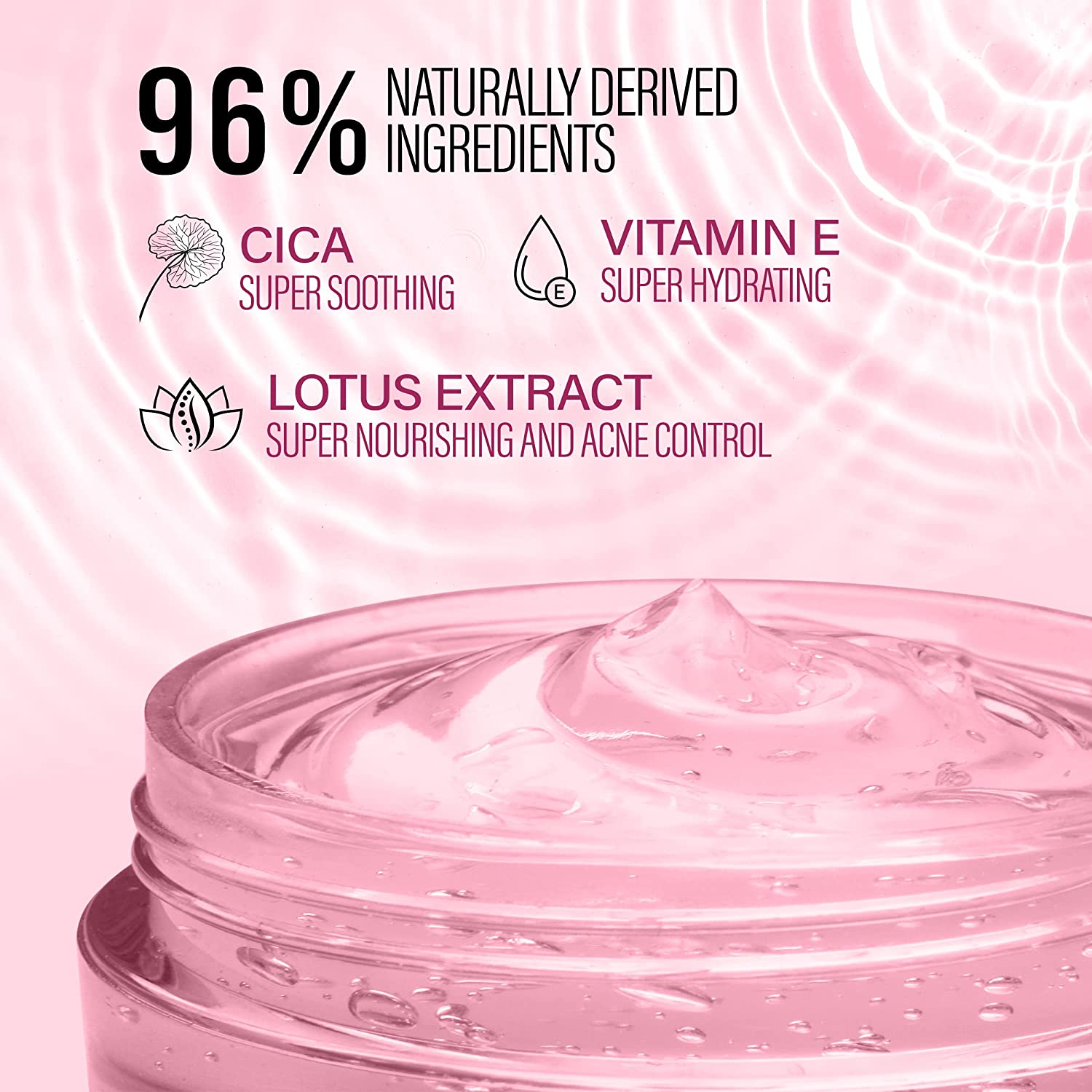 FACES CANADA - Pink Aloe Vera Oil-Free Day Gel (50g)