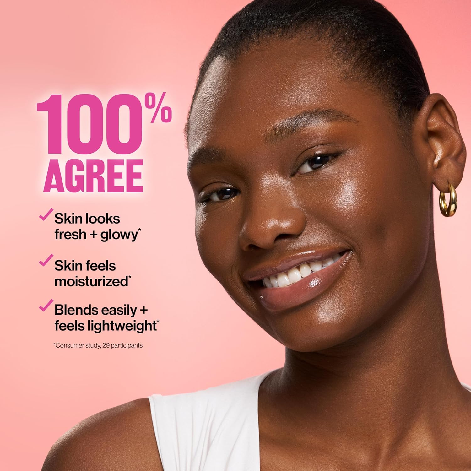 Revlon Glimmer Tinted Moisturizer Stick for Face, Light Coverage Skin Tint, Hydrating Skincare-Infused Makeup, 130, 0.31 oz