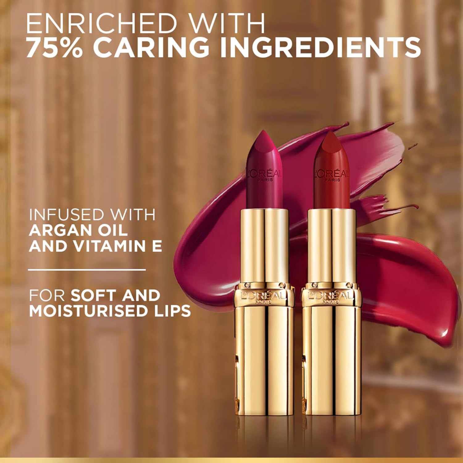 L’Oréal Paris Color Riche Satin Lipstick- 108 Cuirve, 4.3 gm