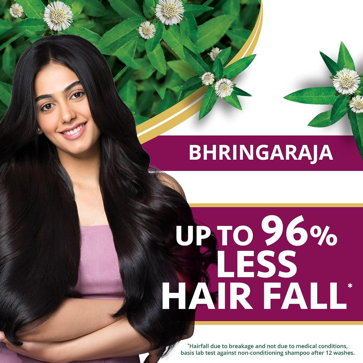Himalaya Anti-Hair Fall Bhringaraja Shampoo, Reduces Hair Fall, Makes Hair Healthy, With Bhringaraja & Palasha,for men and women, 340ml Anti Hair Fall Shampoo 3