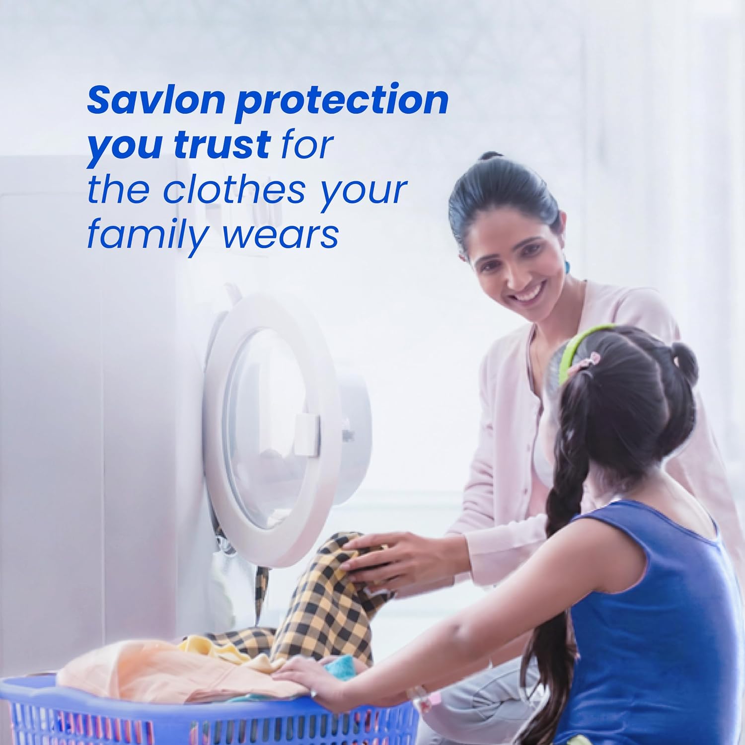 ITC Savlon Laundry Disinfectant & Refreshing Liquid 890ml | After-Detergent Wash | Kills 99.9% Bacteria Fungi | 72-Hour Fresh Fragrance | Safe on Clothes | No Bleach | Contains Benzalkonium Chloride