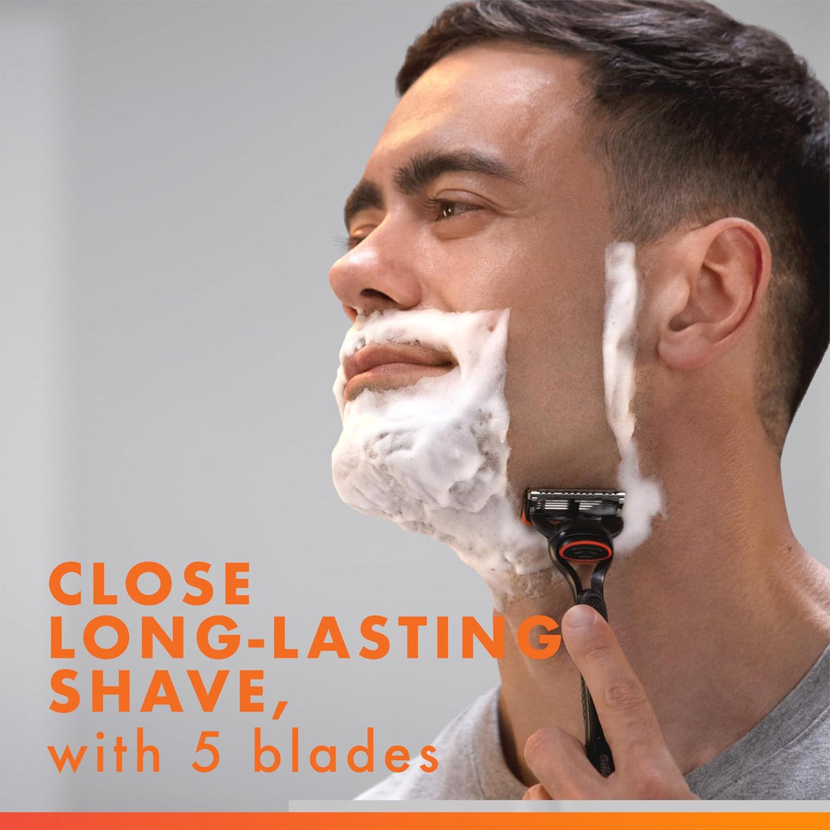 Gillette Fusion5 Men's Razor, Handle & 2 Blade Refills