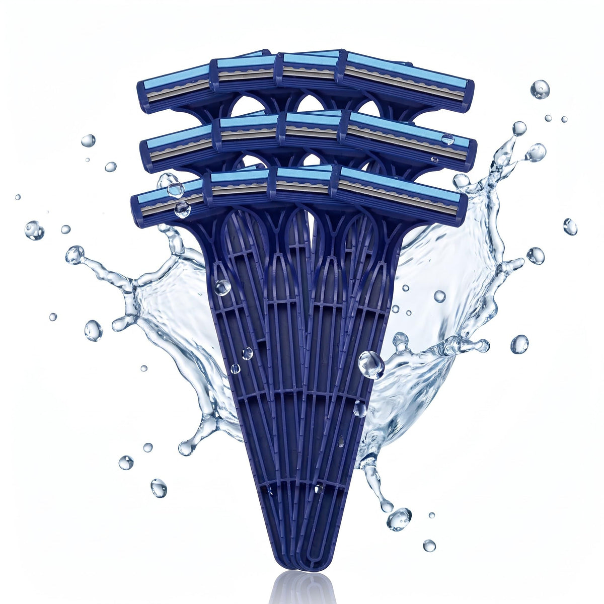 DORCO TG710 Disposable Shaving Razors for Men with Dispenser, Pack of 12 | Twin Blade Technology | Long Handle with Lubrastrip | Smooth & Comfortable Shave | Ea
