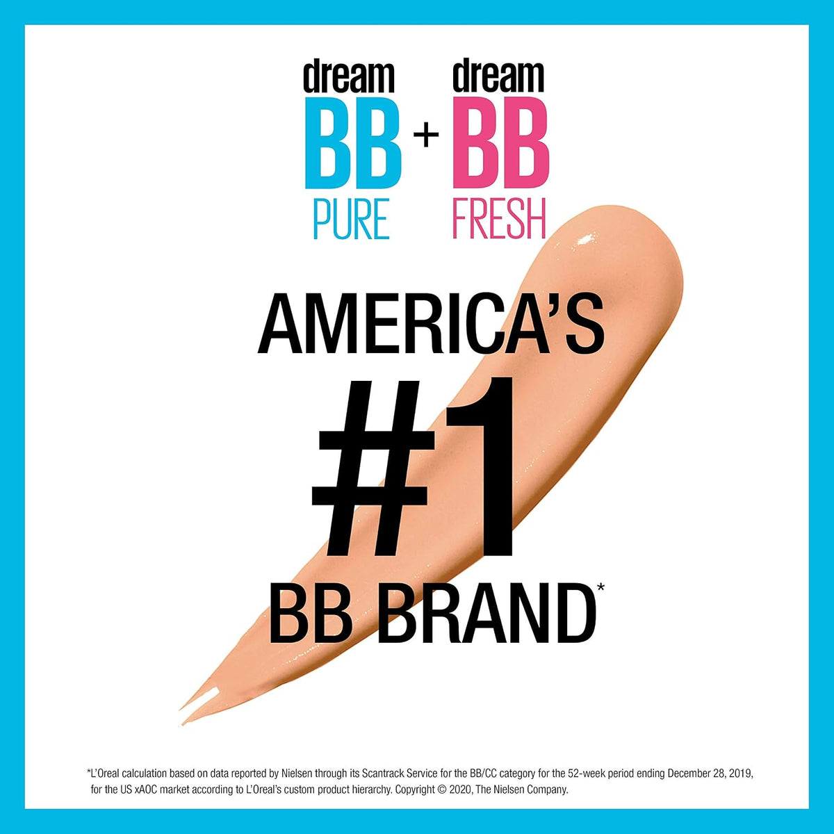 Maybelline Dream Pure BB Cream, Light/Medium, 1 Ounce 30 ml (Pack of 1) 110 LIGHT/MEDIUM