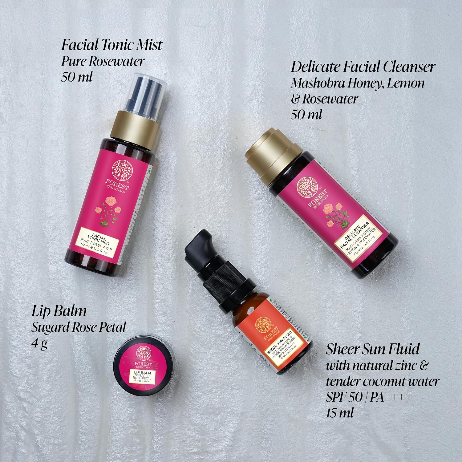 Forest Essentials Tulsi Skin Care Gift Box | Ayurvedic Essentials for Clear, Healthy & Radiant Skin
