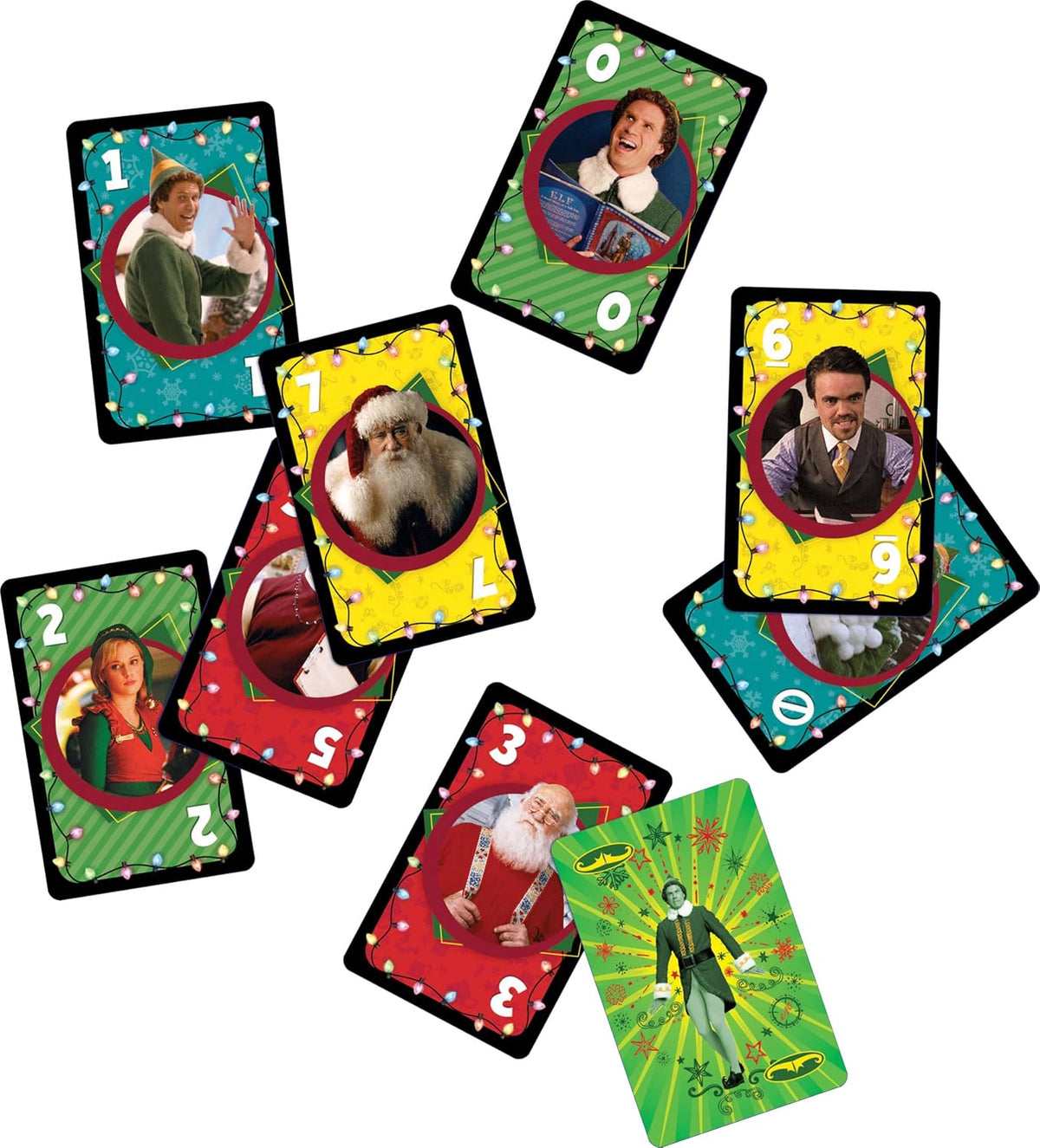 Mattel Games UNO Fandom Elf Card Game, Ages 7+, 2-10 Players