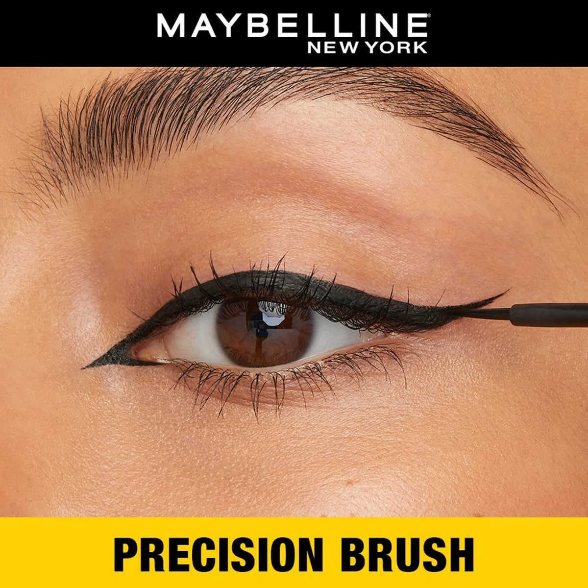 Maybelline New York Eyeliner, Smudge-proof and waterproof, Long-lasting, Liquid Colossal Bold Liner, Black, 3g (Pack of 2) Matte Finish
