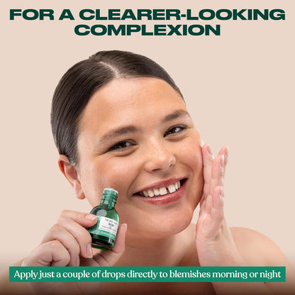 The Body Shop Tea Tree Oil, For Oily, Blemished Skin, Vegan, 0.67 Oz