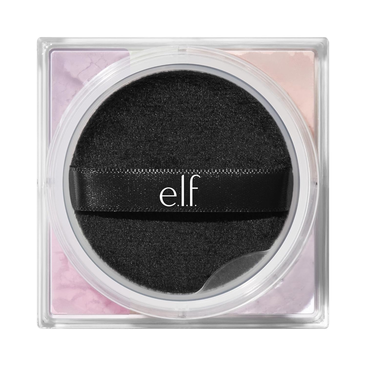 e.l.f. Set it Bright Powder Quad, Brightening Loose Setting Powder, Bakes, Blurs & Sets for Soft-Matte Radiance, Velvet Puff Included, Vegan & Cruelty-Free, Lilac Haze (Fair-Tan)
