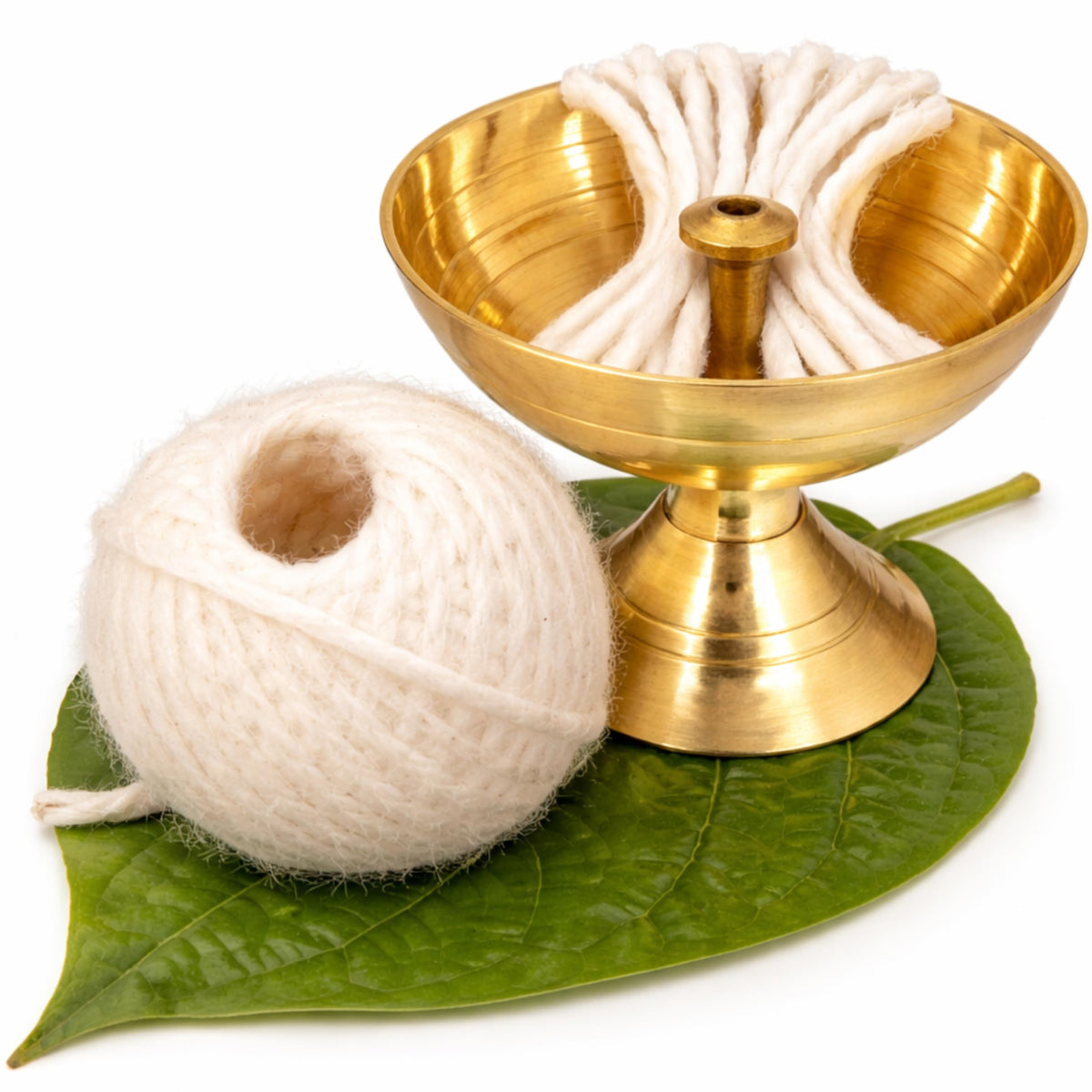 Akhand Diya Jyot Batti for Pooja Akhand Jyot Batti for Pooja | Pure Cotton Wicks for Akhand Diya | 15 Meter Long Diya Batti Akhand Diya bati 𝗦𝗮𝗻𝗮𝘁𝗮𝗻.𝗙𝗼
