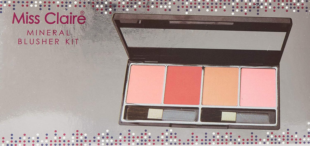 Miss Claire Mineral Blusher Kit 3716-4-3, Multi, 14 g