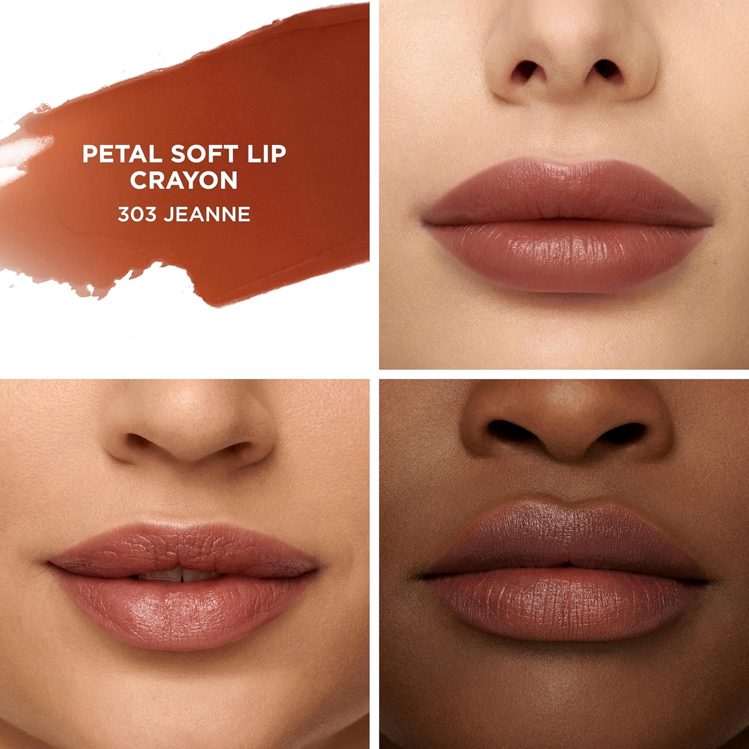Laura Mercier Petal Soft Lipstick Crayon, 24HR Lip Softening Hydration, 12HR Sheer Matte Lip Color, Comfortable Weightless Wear, Diffused, Blurred Effect