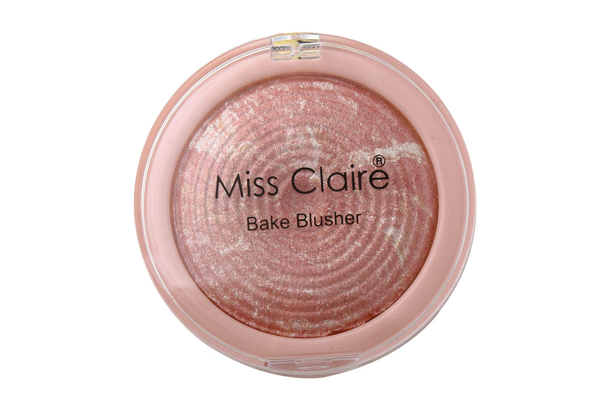 Miss Claire Baked Blusher 04, Pink, 8 g Pink 8 g (Pack of 1)