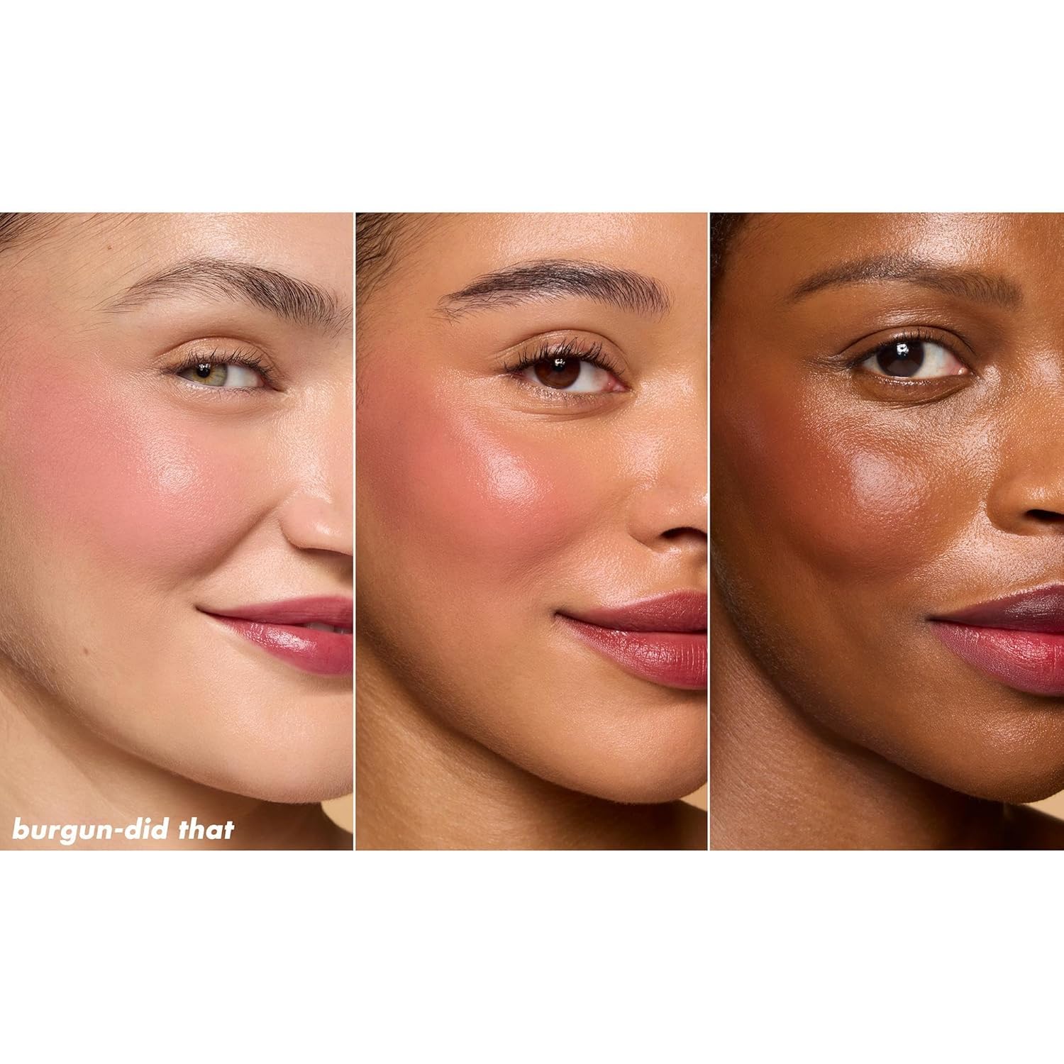 e.l.f. Sheer For It Blush Tint, Multi-Use, Long-Lasting Lip & Cheek Makeup, Creates A Natural Flush Finish, Vegan & Cruelty-Free, Burgun-did That