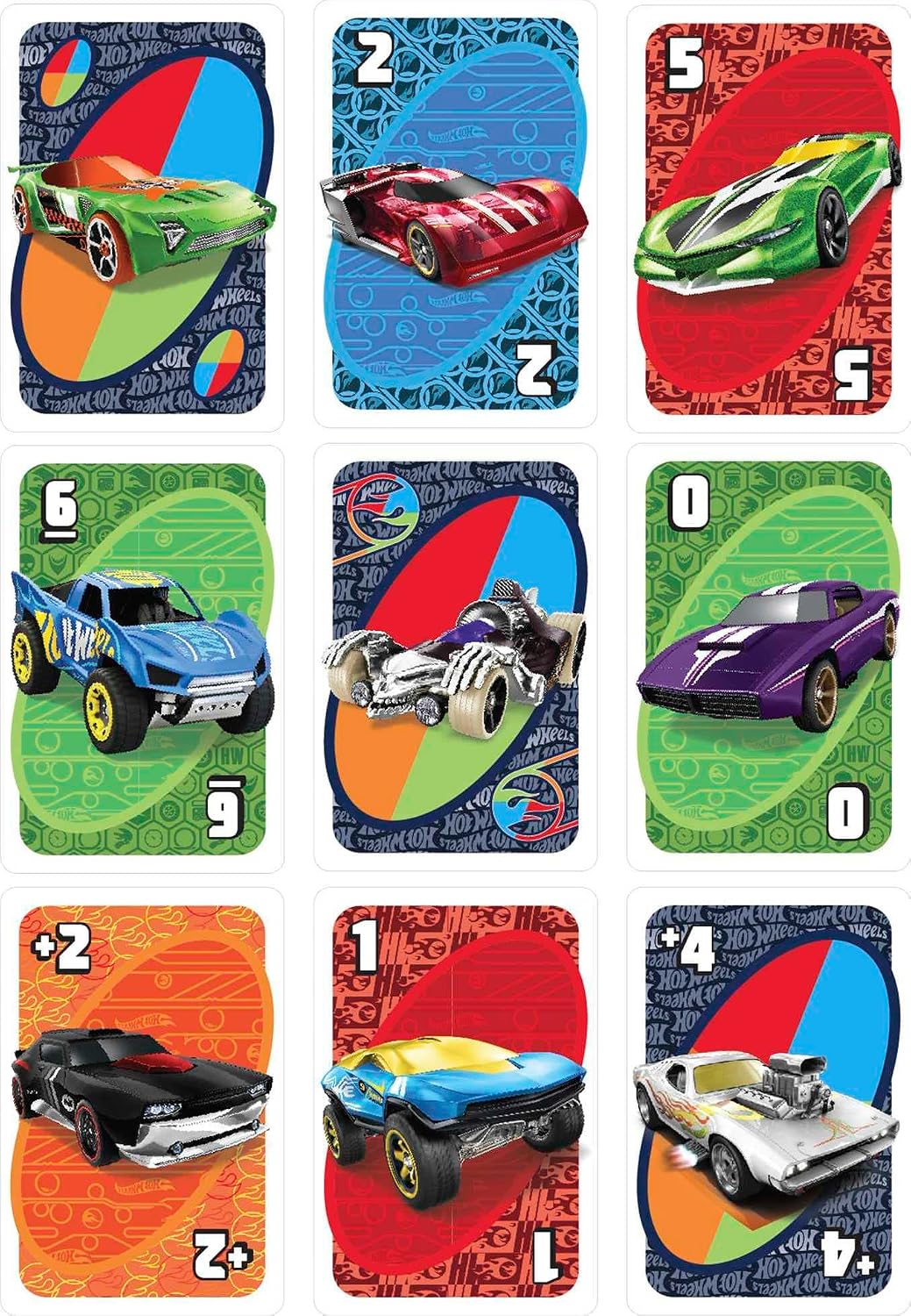Hot Wheels UNO Game