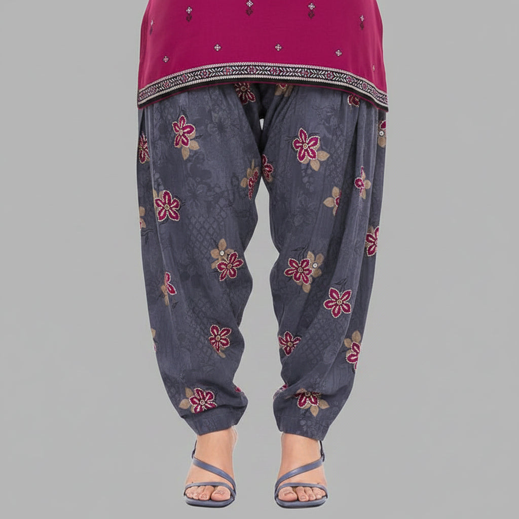 Miraan Cotton Printed Readymade Salwar Suit For Women (MIRAANSANRAN2158) 2XL