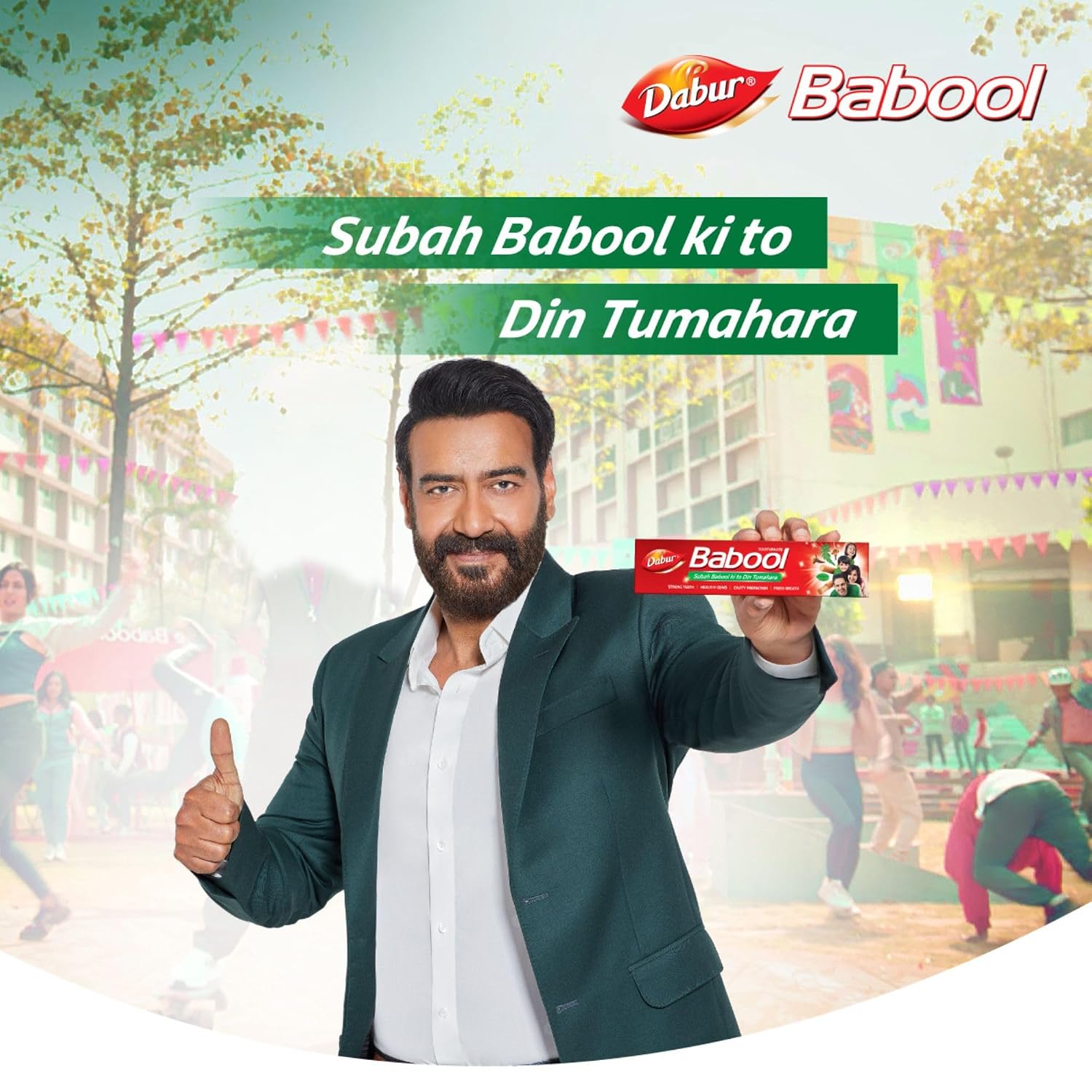 DABUR Red Paste 300G & Babool Ayurvedic Toothpaste, Oral Care -300G | Supersaver Combo Pack