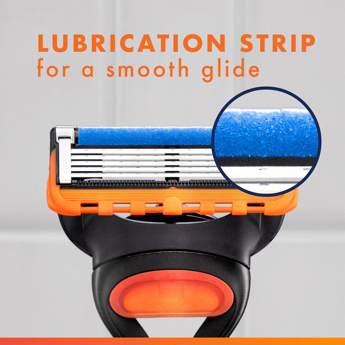 Gillette Fusion5 Menââ‚¬â„¢s Razor Handle + 4 Blade Refills