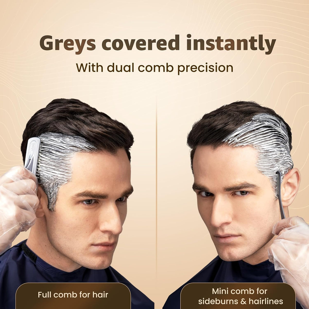 Bigen Mens Hair Color (Brown Black) 80 g (Pack of 1)