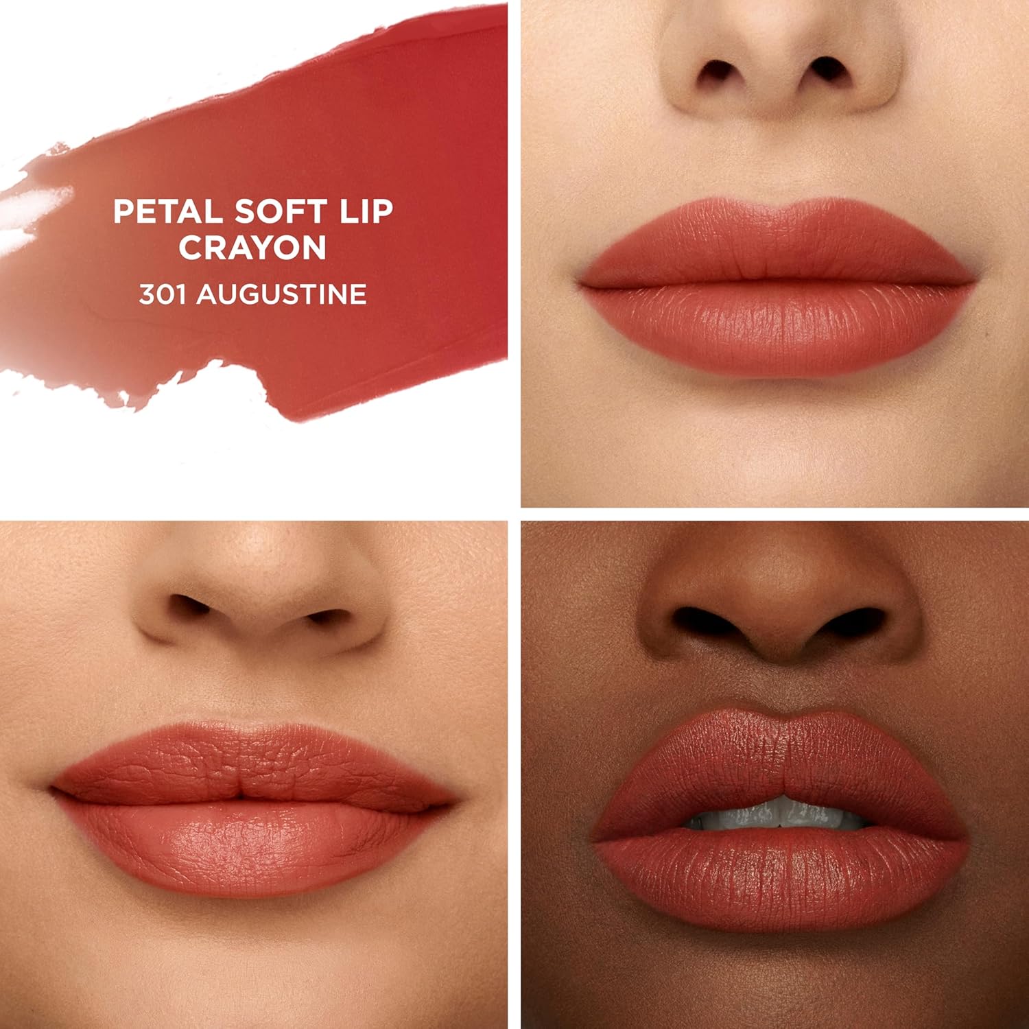 Laura Mercier Petal Soft Lipstick Crayon, 24HR Lip Softening Hydration, 12HR Sheer Matte Lip Color, Comfortable Weightless Wear, Diffused, Blurred Effect