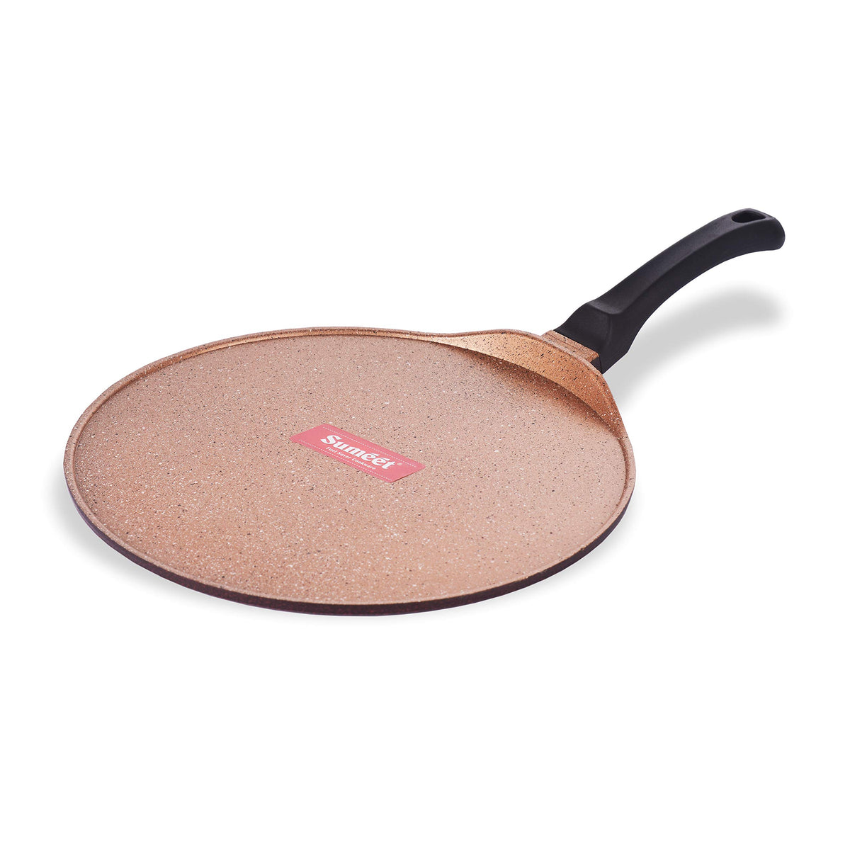 Sumeet Granite Finish NonStick Die Cast 4mm Thick Dosa Tawa - 30.5 cm (Peach Color) 30.51cm